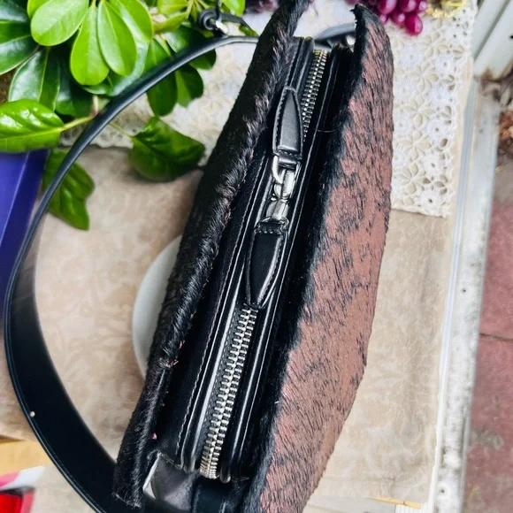 Alexander Wang Fierce! Pony Hair Shoulder Bag NWOT - Picture 5 of 11